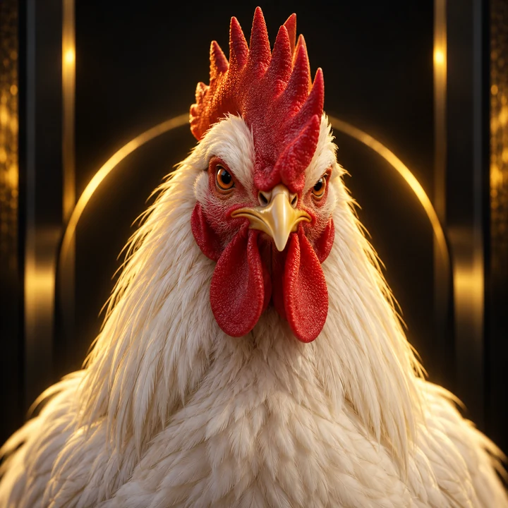 Claudio, gallo blanco